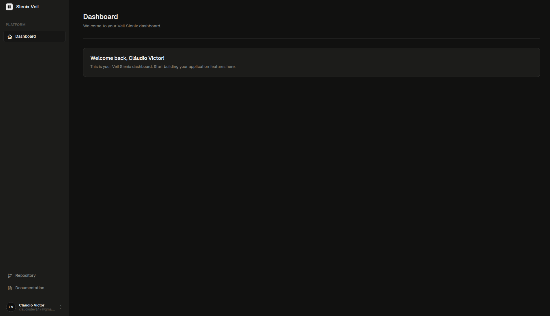 Veil Dark Mode